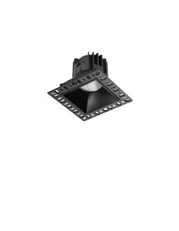 Ideal Lux Lampa Wpuszczana GAME TRIMLESS SQUARE 11W 3000K NE Czarny 319674