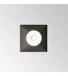 Frameless flush-mounted lamps - trimless - Ideal Lux Lampa Wpuszczana GAME TRIMLESS SQUARE 11W 3000K NE Czarny 319674 - product 3