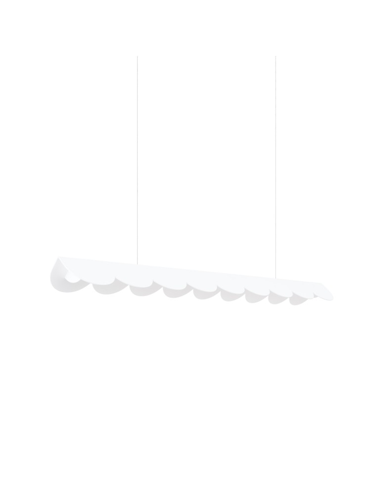 Thoro Lampa wisząca BISCUIT 100 biała LED 3000K TH.663