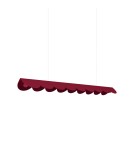 Thoro Lampa wisząca BISCUIT 100 burgund LED 4000K TH.677