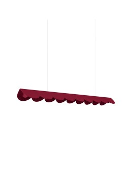 Thoro Lampa wisząca BISCUIT 100 burgund LED 4000K TH.677