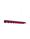 Thoro Lampa wisząca BISCUIT 100 burgund LED 4000K TH.677
