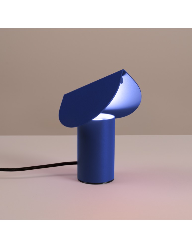 Thoro Lampa biurkowa BISCUIT ultramaryna LED 3000K TH.687