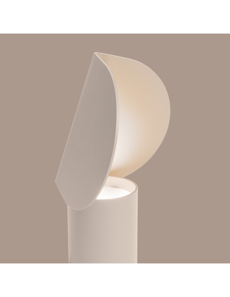 Thoro Lampa biurkowa BISCUIT beżowa LED 3000K TH.688