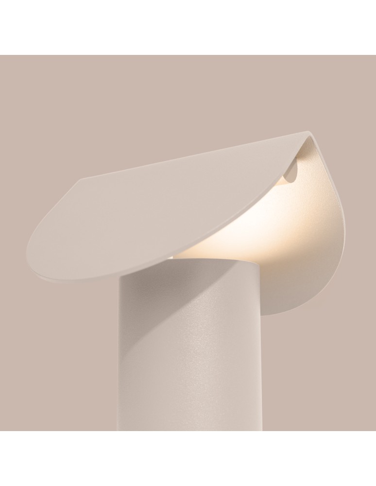 Thoro Lampa biurkowa BISCUIT beżowa LED 3000K TH.688