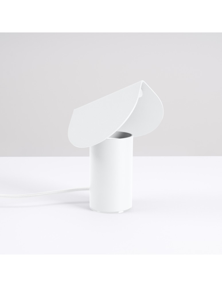 Thoro Lampa biurkowa BISCUIT biała LED 3000K TH.689