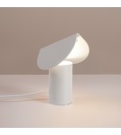Thoro Lampa biurkowa BISCUIT biała LED 3000K TH.689