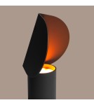 Thoro Lampa biurkowa BISCUIT czarna LED 3000K TH.690