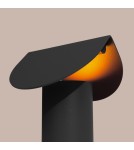 Thoro Lampa biurkowa BISCUIT czarna LED 3000K TH.690