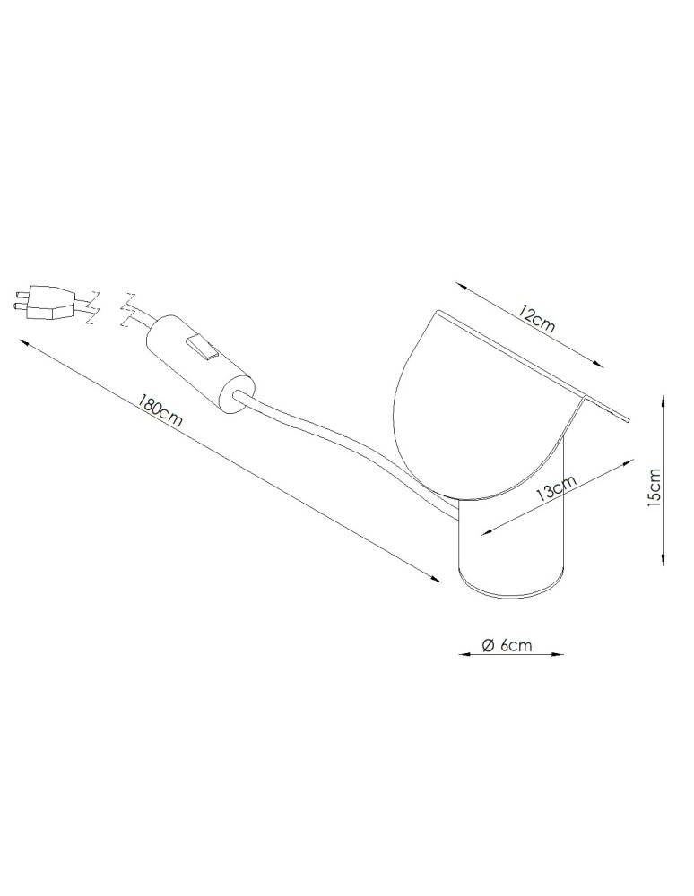 Thoro Lampa biurkowa BISCUIT czarna LED 3000K TH.690