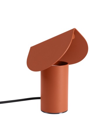 Thoro Lampa biurkowa BISCUIT ochra czerwona LED 3000K TH.691