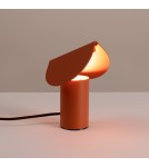 Thoro Lampa biurkowa BISCUIT ochra czerwona LED 3000K TH.691