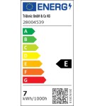 Thoro Lampa biurkowa BISCUIT ochra czerwona LED 3000K TH.691