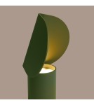 Thoro Lampa biurkowa BISCUIT zielona oliwka LED 3000K TH.692