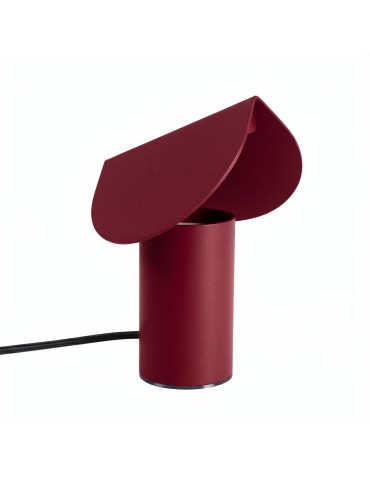 Thoro Lampa biurkowa BISCUIT burgund LED 3000K TH.693