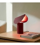 Thoro Lampa biurkowa BISCUIT burgund LED 3000K TH.693