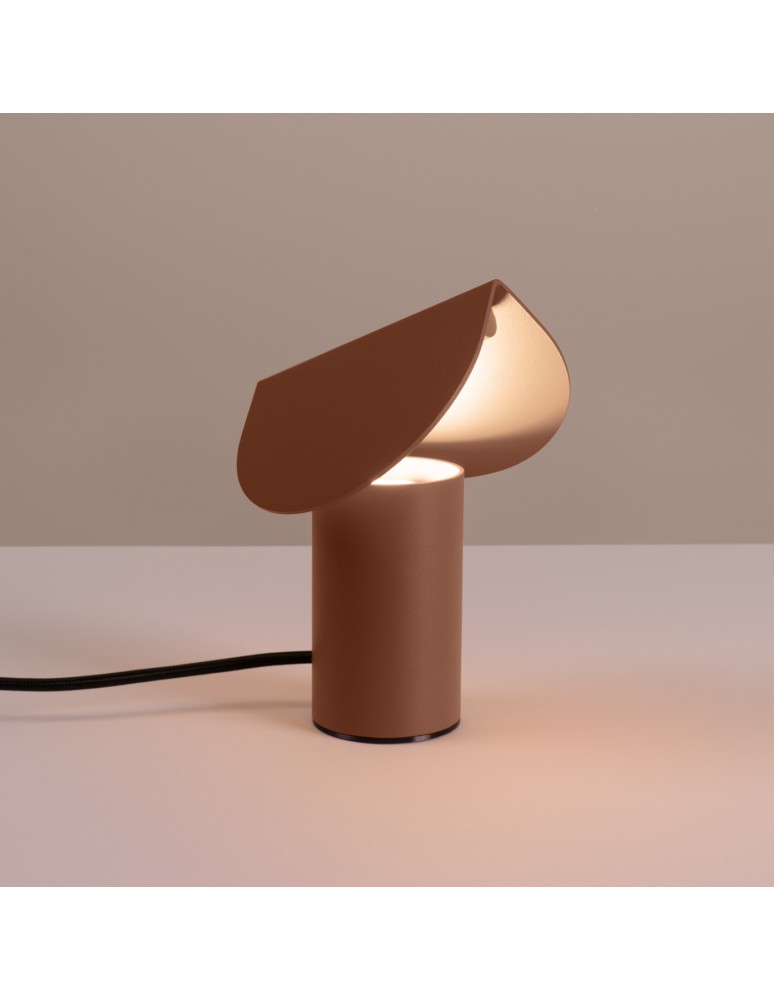 Thoro Lampa biurkowa BISCUIT mocca LED 3000K TH.695