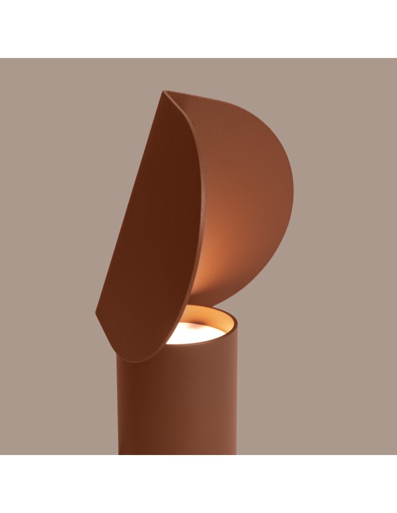 Thoro Lampa biurkowa BISCUIT mocca LED 3000K TH.695