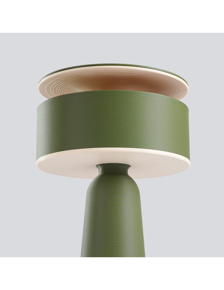 Thoro Lampa biurkowa AXO zielona oliwka TH.697