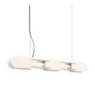 Thoro Lampa wisząca CHAIN 91 beżowa LED 3000K TH.704