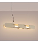 Thoro Lampa wisząca CHAIN 91 beżowa LED 3000K TH.704