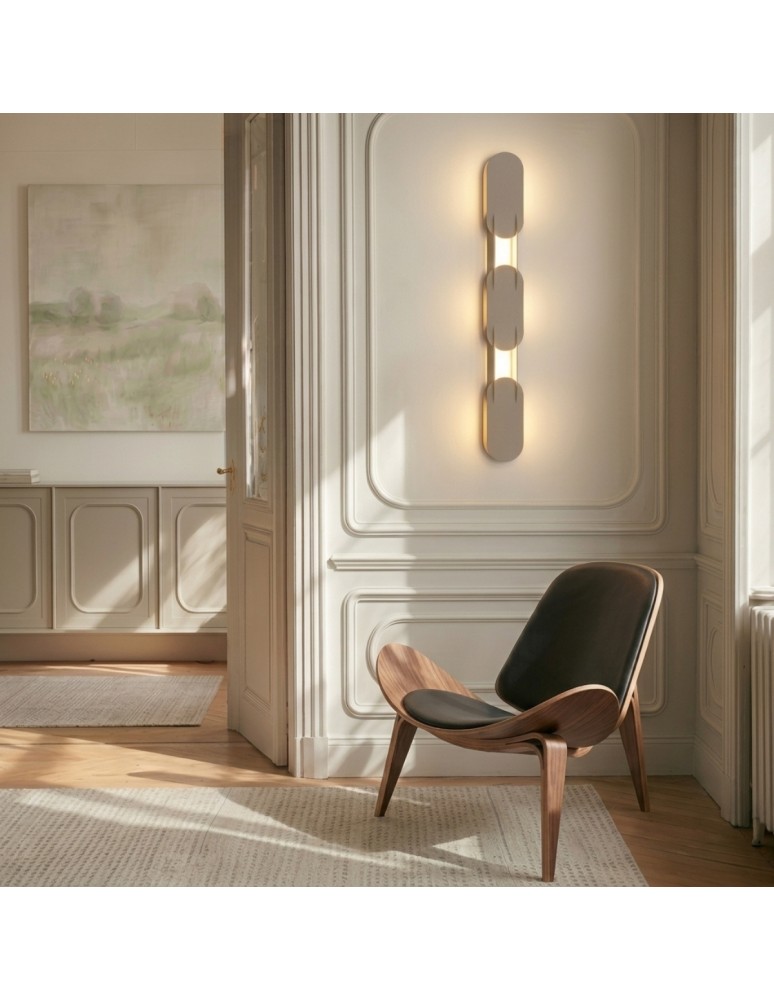 Thoro Lampa wisząca CHAIN 91 beżowa LED 3000K TH.704