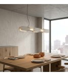 Thoro Lampa wisząca CHAIN 91 beżowa LED 3000K TH.704