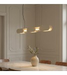 Thoro Lampa wisząca CHAIN 91 beżowa LED 3000K TH.704