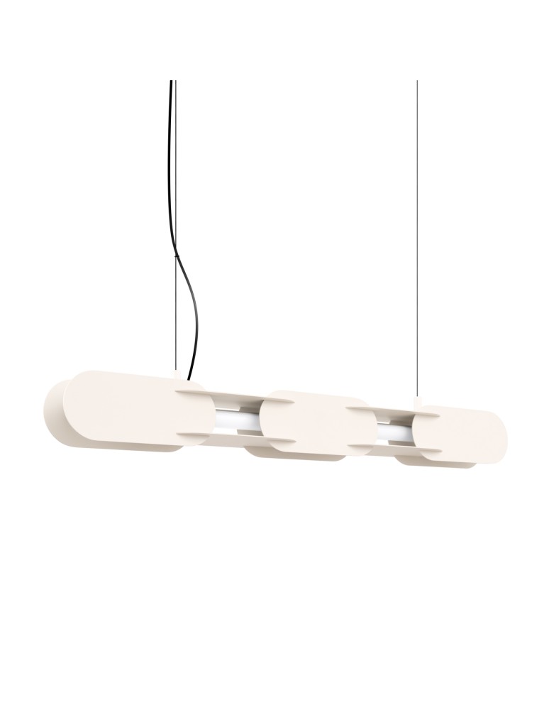 Thoro Lampa wisząca CHAIN 91 beżowa LED 4000K TH.706