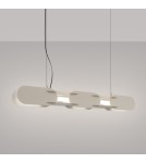 Thoro Lampa wisząca CHAIN 91 beżowa LED 4000K TH.706