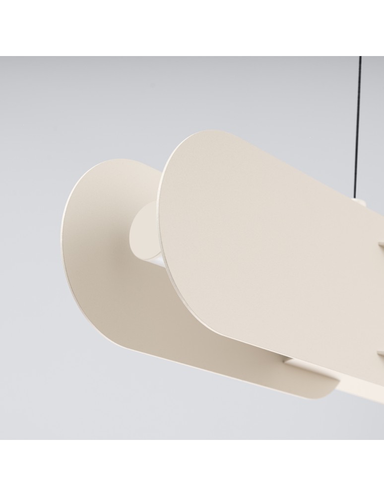 Thoro Lampa wisząca CHAIN 91 beżowa LED 4000K TH.706
