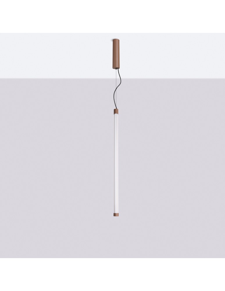 Thoro Lampa wisząca TRANG 75 brązowa LED 3000K TH.708