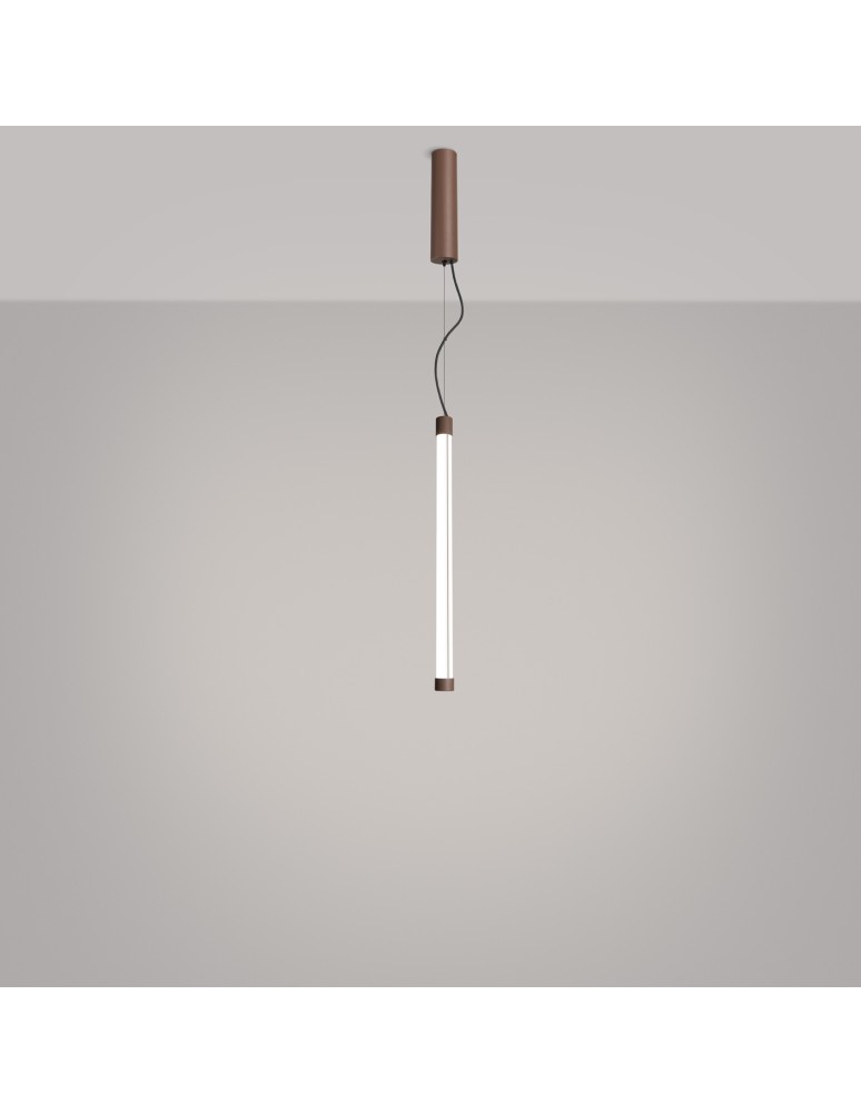 Thoro Lampa wisząca TRANG 50 brązowa LED 4000K TH.710