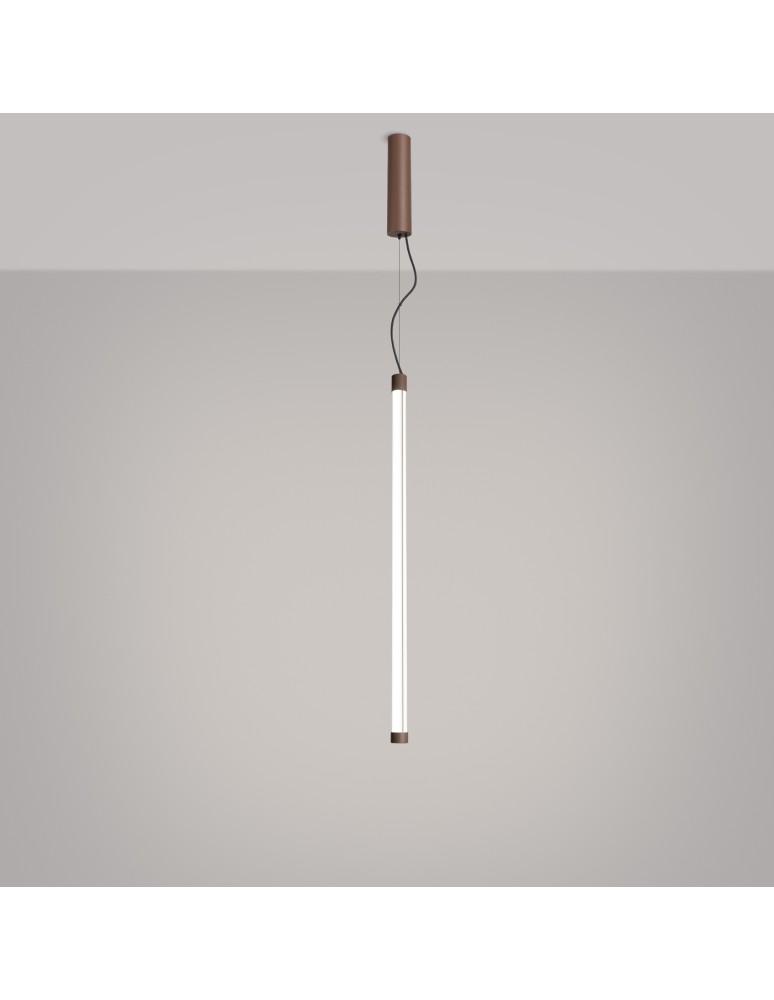 Thoro Lampa wisząca TRANG 75 brązowa LED 4000K TH.711
