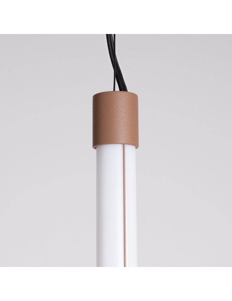 Thoro Lampa wisząca TRANG 75 brązowa LED 4000K TH.711