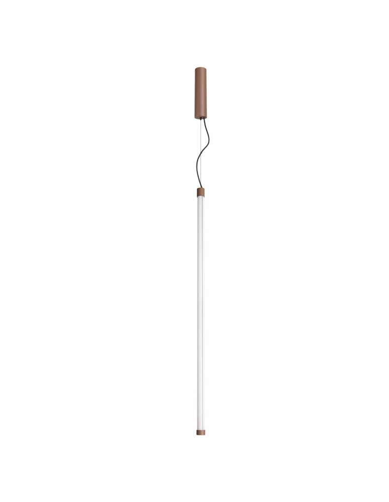 Thoro Lampa wisząca TRANG 100 brązowa LED 4000K TH.712