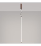 Thoro Lampa wisząca TRANG 100 brązowa LED 4000K TH.712