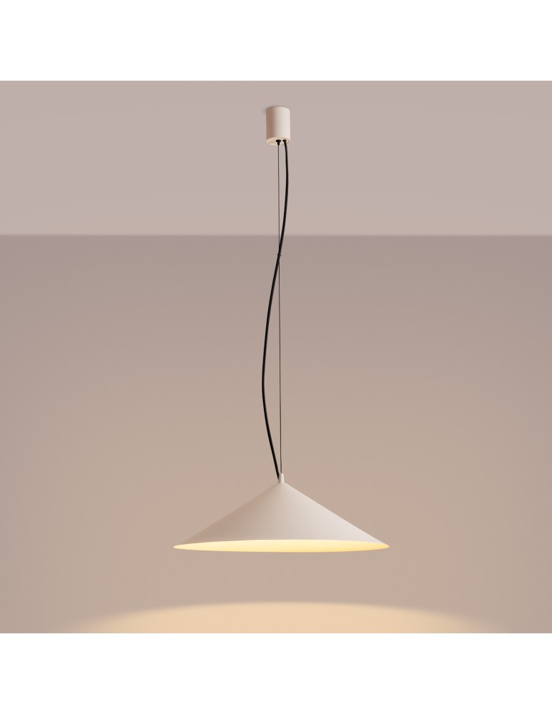 Thoro Lampa wisząca FINT beżowa LED 3000K TH.715