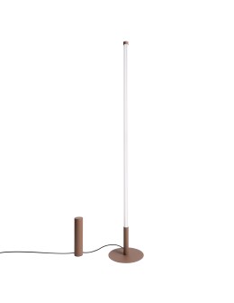 Thoro Lampa podłogowa TRANG brązowa 3000K TH.718