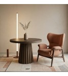 Thoro Lampa podłogowa TRANG brązowa 3000K TH.718
