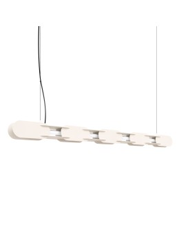 Thoro Lampa wisząca CHAIN 158 beżowa LED 3000K TH.720