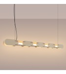 Thoro Lampa wisząca CHAIN 158 beżowa LED 3000K TH.720