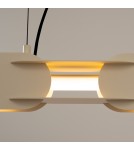 Thoro Lampa wisząca CHAIN 158 beżowa LED 3000K TH.720