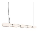 Thoro Lampa wisząca CHAIN 158 beżowa LED 4000K TH.721