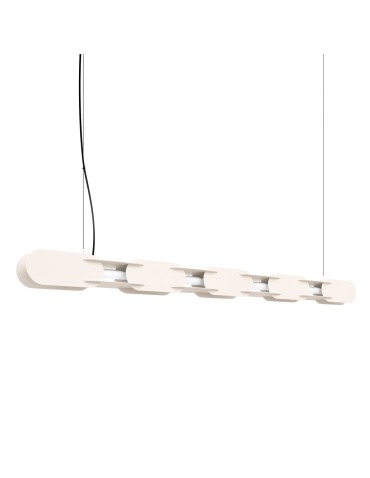 Thoro Lampa wisząca CHAIN 158 beżowa LED 4000K TH.721