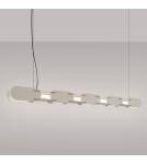 Thoro Lampa wisząca CHAIN 158 beżowa LED 4000K TH.721