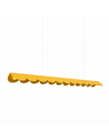 Thoro Lampa wisząca BISCUIT 130 żółta LED 3000K TH.724