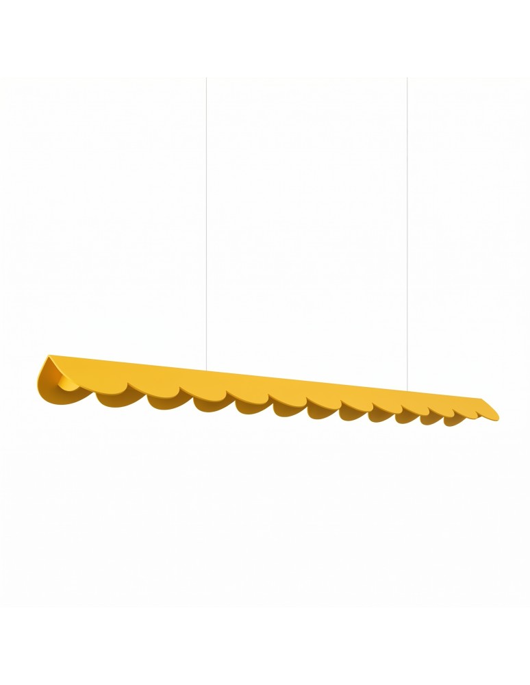 Thoro Lampa wisząca BISCUIT 130 żółta LED 3000K TH.724