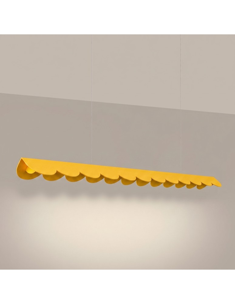 Thoro Lampa wisząca BISCUIT 130 żółta LED 3000K TH.724