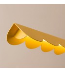Thoro Lampa wisząca BISCUIT 130 żółta LED 3000K TH.724